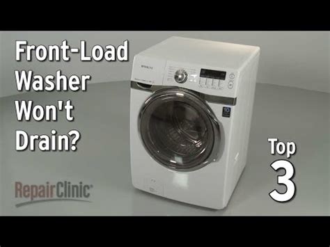 Help library: How to Drain Water from LG Front Load Washing。